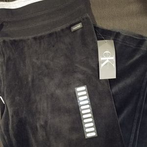 CK Velour lounge pants